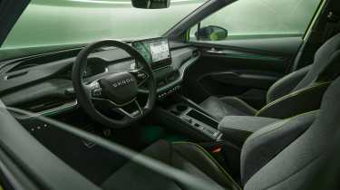 Skoda Enyaq vRS - cabin