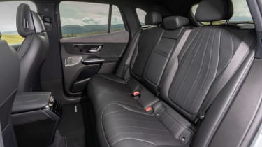 Mercedes EQE 350 SUV - rear seats