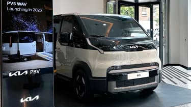 New Kia PV5 WAV - front end