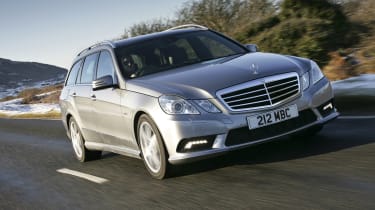 Mercedes E-Class Estate front tracking