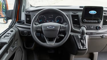 New 2017 Ford Transit Custom dash