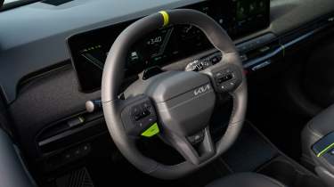 Kia EV3 GT - steering wheel