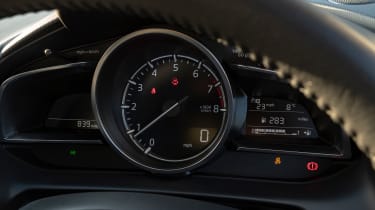 Mazda 2 hybrid - dials
