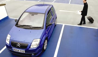 Top view of Citroen C2 VTS