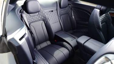 2018 Bentley Continental GT - rear seats