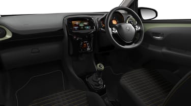 Peugeot 108 update interior