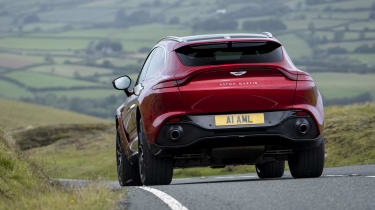 Aston Martin DBX - rear cornering