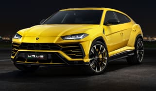 Lamborghini Urus - front yellow