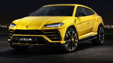 Lamborghini Urus - front yellow