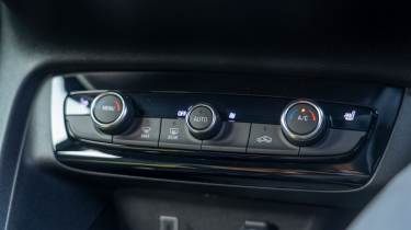 Vauxhall Corsa Hybrid - climate controls