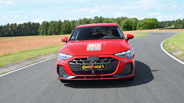 2026 Tyre Test - Audi dry front tracking