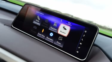Lexus RX - infotainment screen