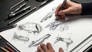 Airspeeder Mk3 - sketches