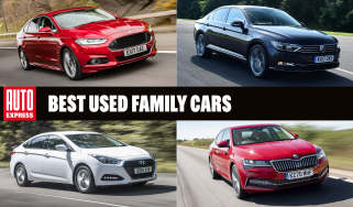 Best used family cars - header image