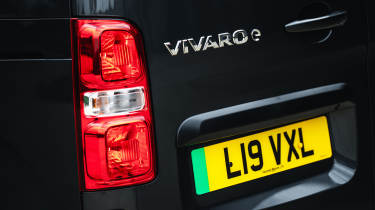 Vauxhall Vivaro Electric - tail light