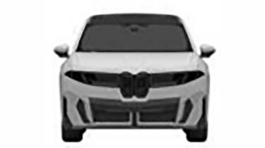 BMW Neue Klasse SUV patent leak - front end