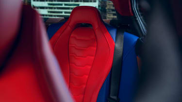 BMW 8 Series X Jeff Koons - front seats