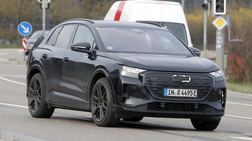Updated Audi Q4 e-tron - pictures