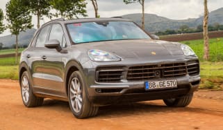 Porsche Cayenne E-Hybrid prototype - front