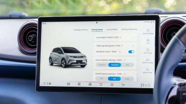 BYD Dolphin - infotainment screen