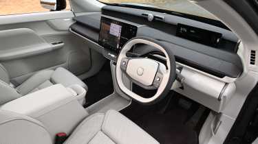 Volvo EX60 2026 - front interior