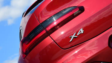 BMW X4 Mk2 - X4 badge