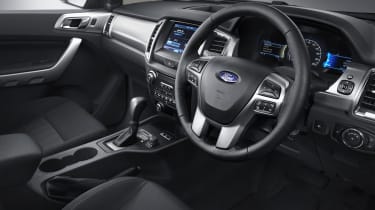 2015 Ford Ranger facelift cabin