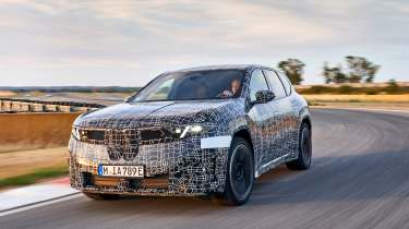 BMW iX3 ADAS test 