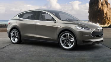 Tesla Model X front side