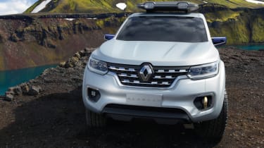 Renault Alaskan concept pick-up nose