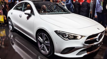 Mercedes CLA - CES 2019 front