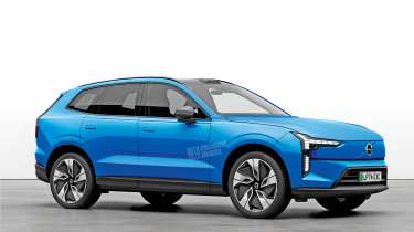 Volvo EX60 exclusive image - watermarked