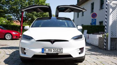 Tesla Model X - full front
