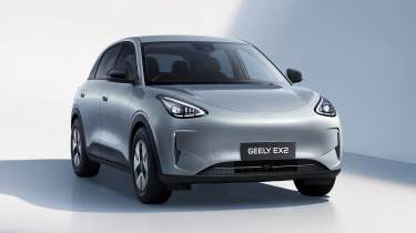 Geely EX2 - silver front 3/4