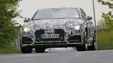 New Audi RS5 spied - full front
