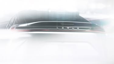 Lexus RZ teaser - rear