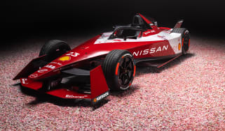 Nissan e-4ORCE 04 Formula E car 