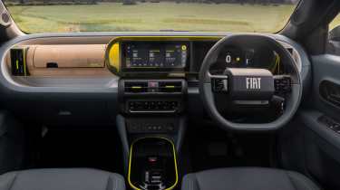 Fiat Grande Panda Hybrid UK - dash