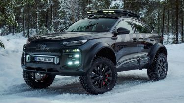 Audi Q6 e-tron off-road concept - front 3/4