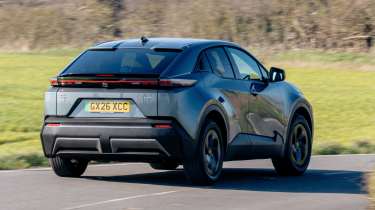 Toyota CH-R+ - rear cornering