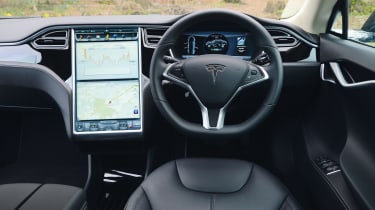 Used Tesla Model S - dash