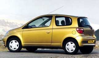 Side view of Toyota Yaris