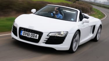 Audi R8 Spyder front