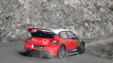 Citroen C3 WRC concept - rear action