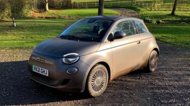 Fiat 500 long termer - second report front