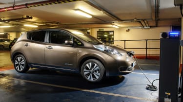 Nissan Leaf 60kWh - front charging