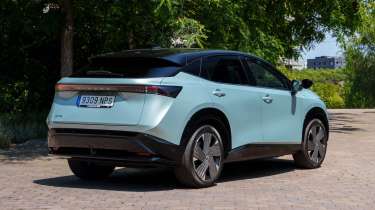 Nissan Ariya facelift 2026 - rear static