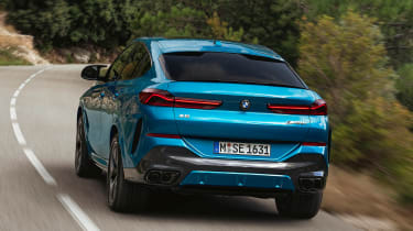 BMW X6 facelift - rear action