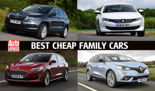 Best cheap family cars - header image