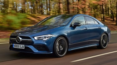 Mercedes-AMG CLA 35 - front tracking